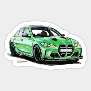 BMW M3 Sticker